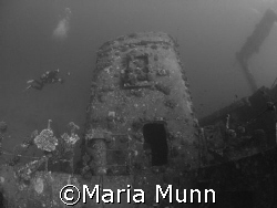 Wreck of the Giannis D in the Northern Red Sea by Maria Munn 